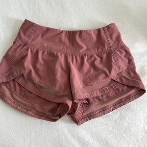 Lululemon pink shorts